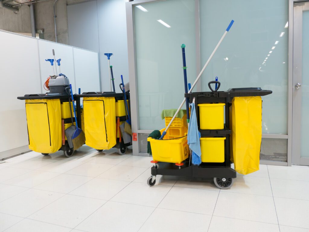janitors cart