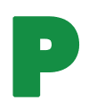 Letter P Vector