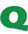 Letter Q Vector
