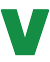Letter V Vector