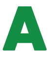 Letter A Vector